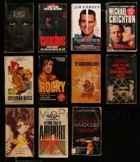 5s246 LOT OF 11 MOVIE ADAPTATION PAPERBACK BOOKS '70s-00s Rocky, One Flew Over the Cuckoo's Nest!