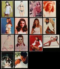 5s292 LOT OF 14 BROOKE SHIELDS REPRO 8X10 PHOTOS '80s-90s portraits of the beautiful star!