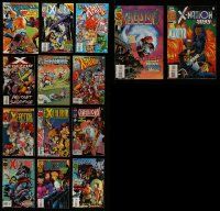 5s079 LOT OF 14 COMIC BOOKS '90s Marvel Comics, a variety of different X-Men related stories!