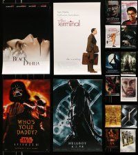 5s339 LOT OF 16 UNFOLDED MINI POSTERS '00s great images from a variety of different movies!