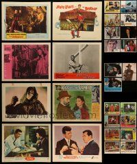 5s215 LOT OF 27 1960S-70S LOBBY CARDS '60s-70s great scenes from a variety of different movies!