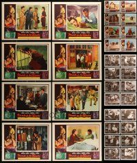 5s212 LOT OF 32 SPAN/US LOBBY CARDS '50s-60s four complete sets of eight cards!