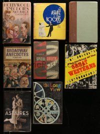 5s252 LOT OF 8 HARDCOVER MOVIE BOOKS '60s-10s Astaire & Rogers, Great Westerns & more!
