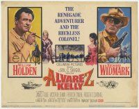 5w014 ALVAREZ KELLY TC '66 renegade adventurer William Holden & reckless Colonel Richard Widmark