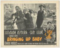 5w557 BRINGING UP BABY LC #7 R55 Barry Fitzgerald watches May Robson stop Charlie Ruggles w/ shotgun