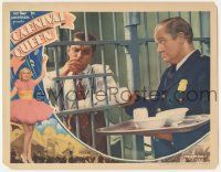 5w572 CARNIVAL QUEEN LC '37 cop offers Robert Wilcox in prison cell a glass of milk & breakfast!