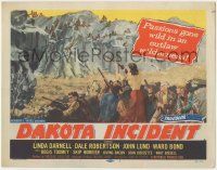 5w107 DAKOTA INCIDENT TC '56 Linda Darnell, passions gone wild in an outlaw wilderness!