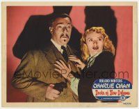 5w625 DOCKS OF NEW ORLEANS LC #2 '48 Roland Winters as Charlie Chan, sexy Virginia Dale in peril!