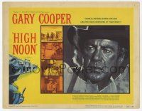 5w237 HIGH NOON TC '52 best portrait of Gary Cooper, Grace Kelly, Lloyd Bridges & Katy Jurado!