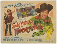 5w243 HONEYCHILE TC '51 cowgirl Judy Canova with a host of the screen's funniest comedians!