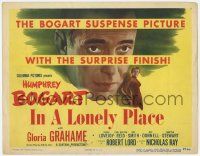 5w250 IN A LONELY PLACE TC '50 Humphrey Bogart, sexy Gloria Grahame, Nicholas Ray, cool design!