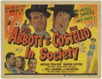 5w251 IN SOCIETY TC '44 Bud Abbott & Lou Costello are back again after a year's absence!
