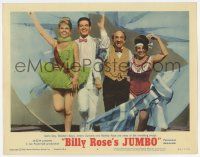 5w737 JUMBO LC #6 '62 great image of Doris Day, Jimmy Durante, Stephen Boyd, Martha Raye!