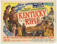 5w265 KENTUCKY RIFLE TC '55 cowboy Chill Wills, they lived dangerously & loved recklessly!