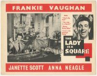 5w753 LADY IS A SQUARE LC '59 Frankie Vaughan sings, pretty Janette Scott dances, ultra rare!