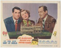 5w797 MR. BLANDINGS BUILDS HIS DREAM HOUSE LC #6 '48 Cary Grant, Myrna Loy & Douglas by model home!