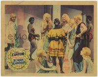 5w853 ROMAN SCANDALS LC '33 Goldwyn Girl Lucille Ball & others laugh at Eddie Cantor in blackface!