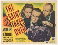 5w377 SAINT TAKES OVER TC '40 George Sanders must save inspector Jonathan Hale from being framed!