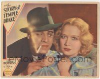 5w907 STORY OF TEMPLE DRAKE LC '33 great close up of scared Miriam Hopkins & rapist Jack La Rue!