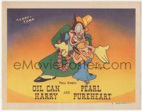5w923 TERRY-TOON LC #3 '46 great cartoon image of Paul Terry's Oil Can Harry & Pearl Pureheart!