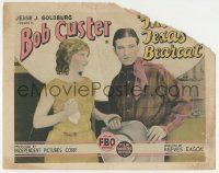 5w431 TEXAS BEARCAT TC '25 Bob Custer & pretty Sally Rand, years before she became a fan dancer!