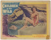 5w945 TOPA TOPA LC '39 sexy girl in bathing suit slowly taking it off, Children of the Wild!