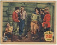 5w951 TRAIL BEYOND LC R30s young tied up John Wayne watches Noah Beery Jr. caught by bad guys!