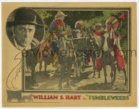 5w955 TUMBLEWEEDS LC '25 great image of William S. Hart talking to Native American Indians!
