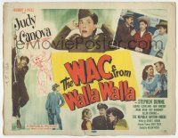 5w463 WAC FROM WALLA WALLA TC '52 wacky Judy Canova, Queen of the Cowgirls + Hirschfeld art!
