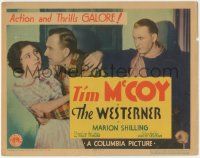 5w477 WESTERNER TC '34 cowboy Tim McCoystops bad guy from mandhandling Marion Shilling!
