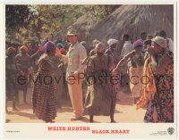 5w983 WHITE HUNTER, BLACK HEART LC '90 director Clint Eastwood as director John Huston in Africa!