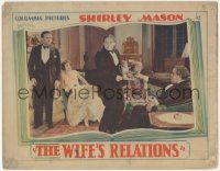 5w987 WIFE'S RELATIONS LC '28 Shirley Mason's rich friend posing as a butler does a bad job!