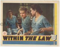 5w990 WITHIN THE LAW LC '39 Ruth Hussey in prison with Rita Johnson!