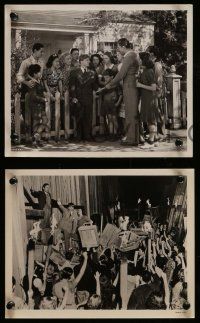 5x728 BABES IN ARMS 4 8x10 stills '39 Judy Garland, Mickey Rooney & Charles Winninger!