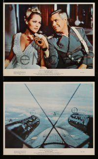 5x040 BLUE MAX 6 color 8x10 stills '66 WWI fighter pilot George Peppard, Ursula Andress!