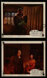 5x010 MAN IN THE GRAY FLANNEL SUIT 9 color 8x10 stills '56 Gregory Peck, Jennifer Jones, March,Pavan