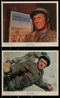 5x004 WEEKEND AT DUNKIRK 12 color 8x10 stills '65 Jean-Paul Belmondo, Catherine Spaak, World War II