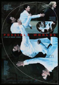 5y074 POSSIBLE WORLDS Canadian 1sh '00 Robert Lepage, Tilda Swinton, different spiral images!
