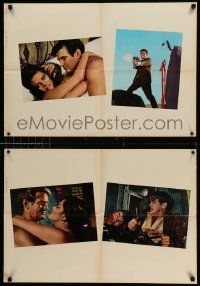 5y297 HELL WITH HEROES set of 10 Italian 18x26 pbustas '68 images of Rod Taylor, Claudia Cardinale!
