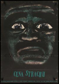 5y793 WAGES OF FEAR Polish 23x33 R68 Henri-Georges Clouzot, completely different art by Lenica!