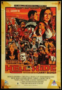 5y016 HELL RIDE South African '08 really cool art of motorcycle gang, different Tyler Stout art!