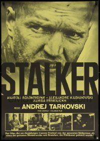 5y105 STALKER Swiss '79 Andrej Tarkovsky's Ctankep, Russian sci-fi, cool different image!