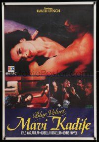 5y012 BLUE VELVET Turkish '88 directed by David Lynch, sexy Isabella Rossellini, Kyle MacLachlan!