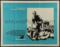 5z624 EXODUS 1/2sh '61 Preminger, Paul Newman, title art of arms reaching for rifle by Saul Bass!