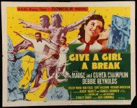 5z644 GIVE A GIRL A BREAK style A 1/2sh '53 Marge & Gower Champion dancing, Debbie Reynolds, Donen!