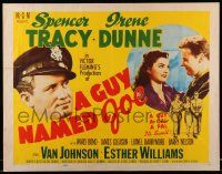 5z658 GUY NAMED JOE style A 1/2sh R55 World War II pilot Spencer Tracy loves Irene Dunne after death