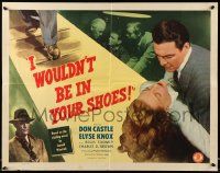 5z688 I WOULDN'T BE IN YOUR SHOES 1/2sh '48 Cornell Woolrich, Don Castle, Elyse Knox, Regis Toomey!
