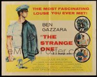 5z934 STRANGE ONE style A 1/2sh '57 military cadet Ben Gazzara, most fascinating louse you ever met