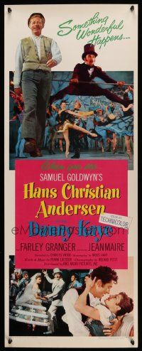 5z200 HANS CHRISTIAN ANDERSEN insert '53 images of Danny Kaye, Zizi Jeanmaire!