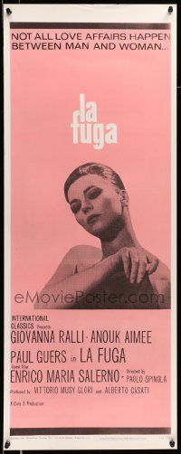 5z230 LA FUGA insert '66 Paola Spinola directed Italian lesbian sex drama, pretty Giovanna Ralli!